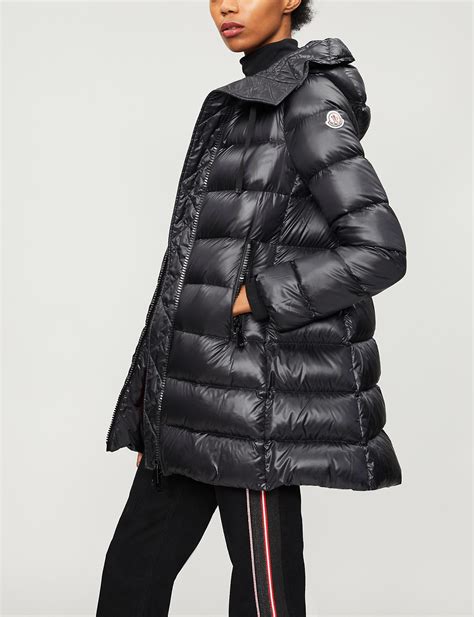 moncler shell down coat